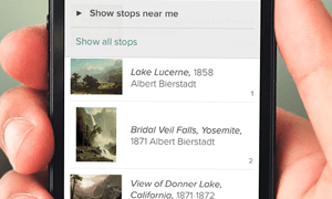 Acoustiguide Mobile app with BLE iBeacon support
